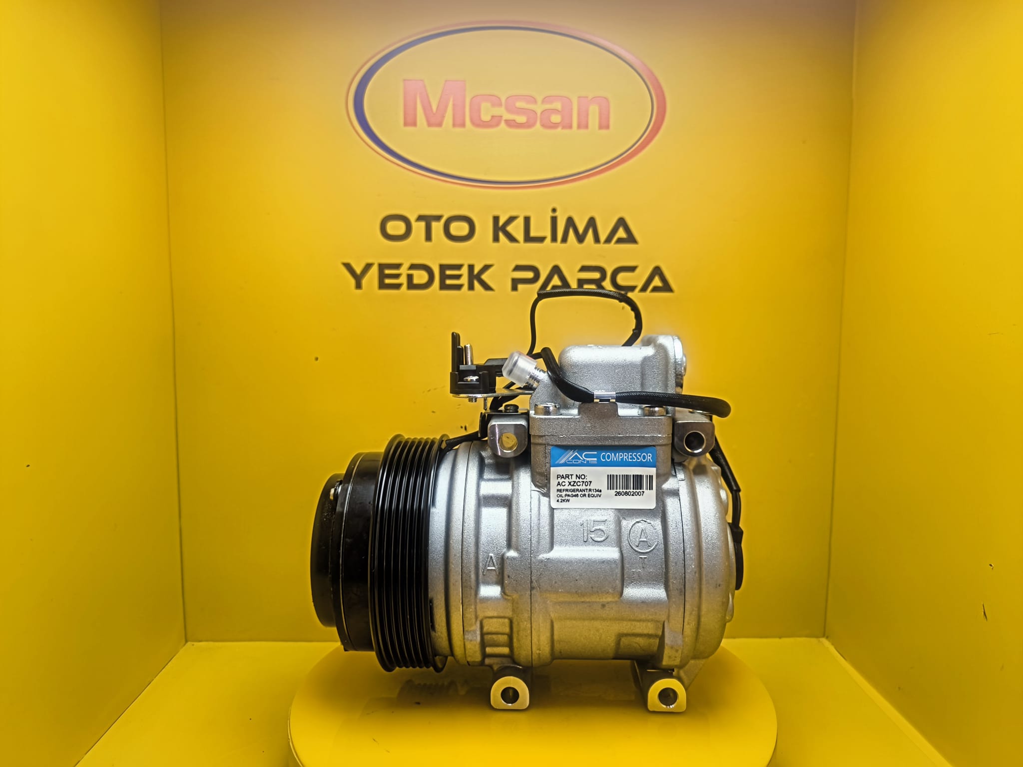 Mercedes E Serisi W124 W190 Kasa 1993-2000 Klima Kompresörü 002301211 Mercedes E Serisi W124 W190 Kasa 1993-2000 Klima Kompresörü 002301211