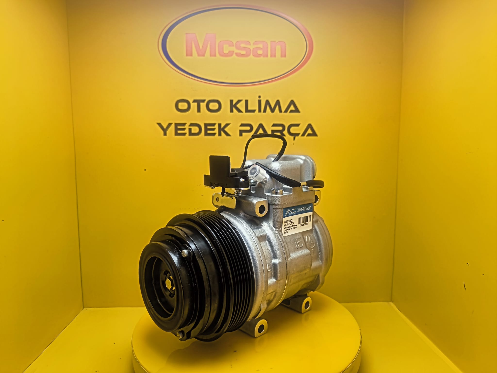 Mercedes E Serisi W124 W190 Kasa 1993-2000 Klima Kompresörü 002301211 Mercedes E Serisi W124 W190 Kasa 1993-2000 Klima Kompresörü 002301211 - Görsel 2