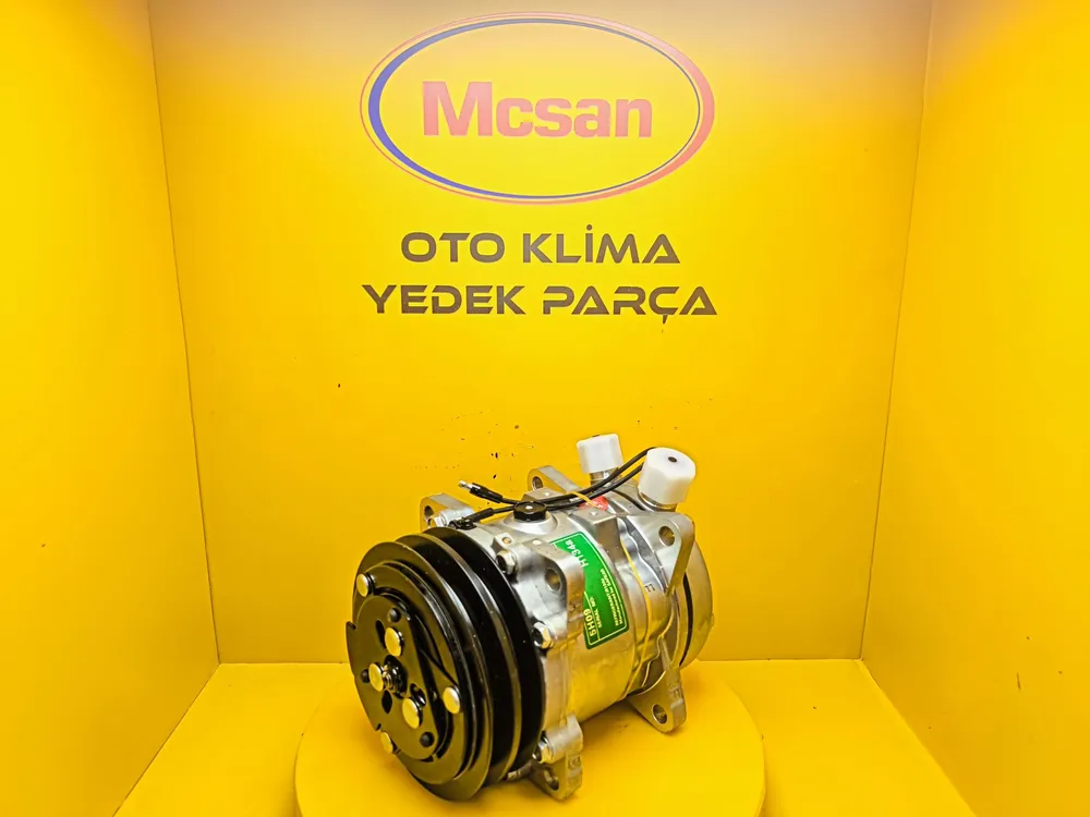 5H09 12V 2VK Üstten Çıkış İnce Kalın Üniversal Klima Kompresörü 5H09 12V 2VK Üstten Çıkış İnce Kalın Üniversal Klima Kompresörü - Gorsel 2