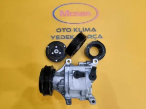 Fiat Albea - Doblo 1.3 M.Jet Klima Kompresörü Kasnak Seti Denso 6 Pk - Gorsel 1