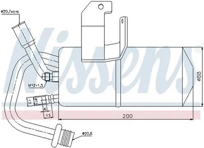 2S6H19E647AA Ford Fiesta Fusion Drier Kurutucu Filtre Ford Fiesta Fusion Drier Kurutucu Filtre 2S6H19E647AA - Gorsel 4