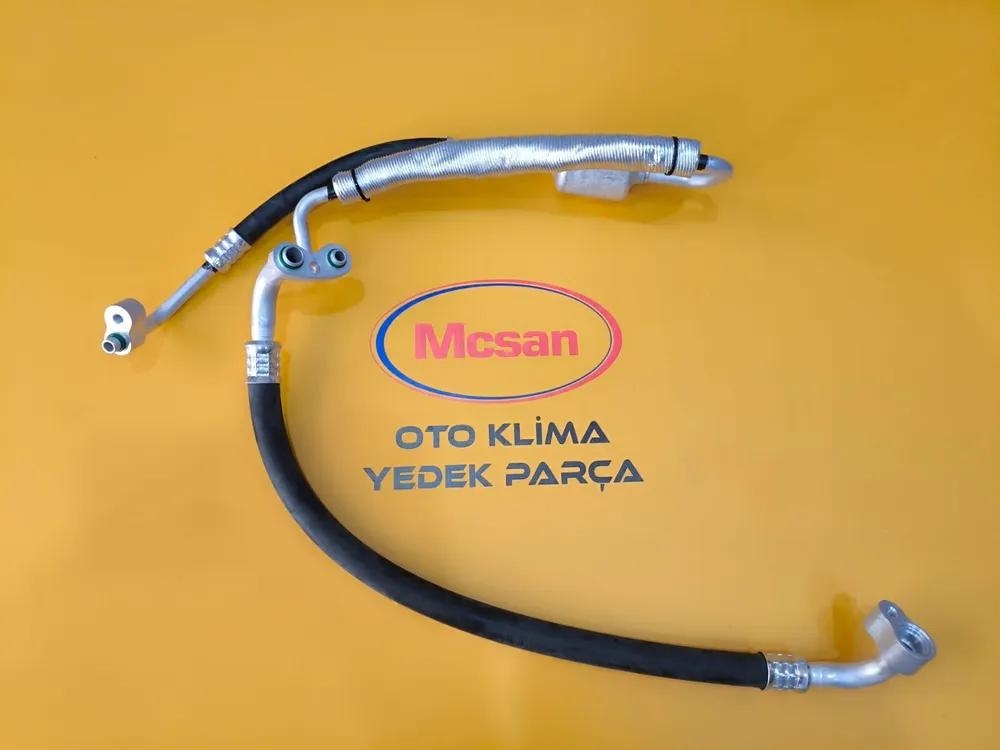 Opel Astra G 1998-2000 Oringli (Kompresör-Radyatör-Evaporatör) Arası Çatal Klima Hortumu 9130626 Opel Astra G 1998-2000 Oringli (Kompresör-Radyatör-Evaporatör) Arası Çatal Klima Hortumu 9130626 - Gorsel 2