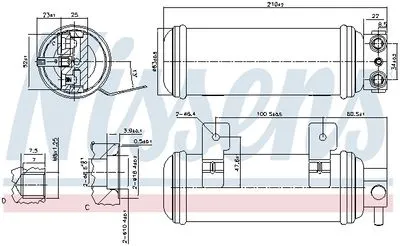 Opel Corsa B - Vectra A 1993-2000 Drier Kurutucu Filtre 90504420 Opel Corsa B - Vectra A 1993-2000 Drier Kurutucu Filtre 90504420 - Gorsel 5