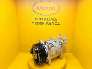 TM16 12V 8 Pk Üstten Çıkış Orijinal Klima Kompresörü 815835 - Gorsel 1