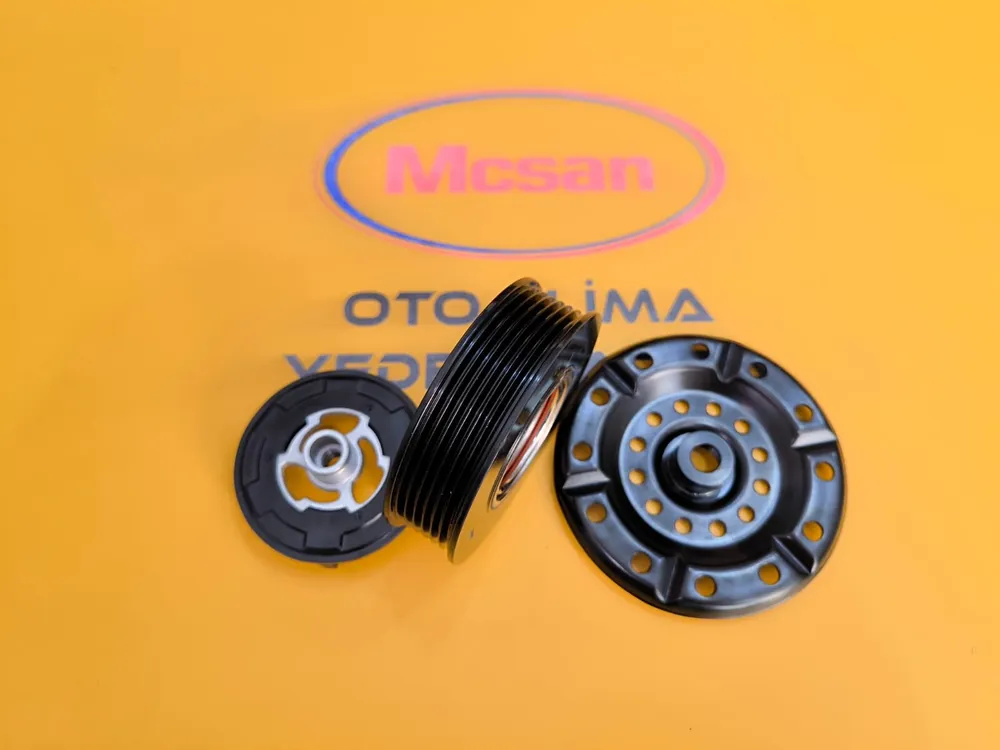 Toyota Auris Corolla Yaris Klima Kompresörü Kasnak Seti Denso 6PK 8831002720 Toyota Auris Corolla Yaris Klima Kompresörü Kasnak Seti Denso 6PK 8831002720 - Gorsel 2