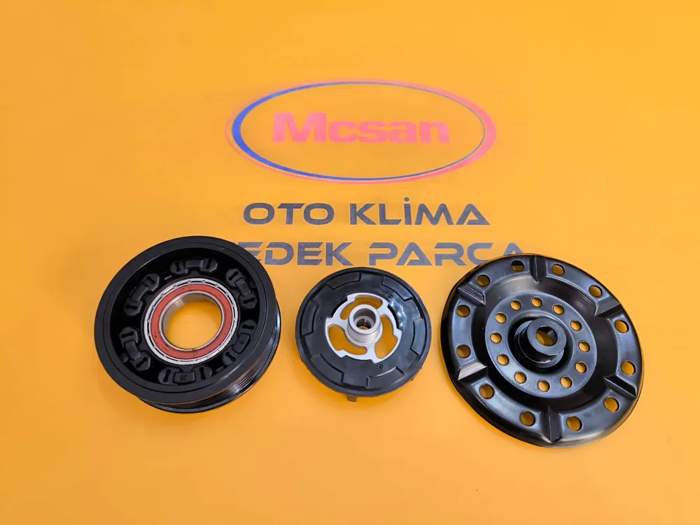 Toyota Auris Corolla Yaris Klima Kompresörü Kasnak Seti Denso 6PK 8831002720 Toyota Auris Corolla Yaris Klima Kompresörü Kasnak Seti Denso 6PK 8831002720 - Gorsel 3