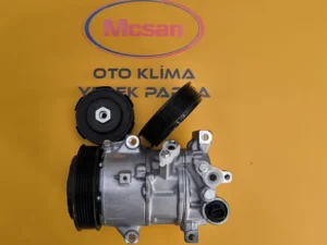 Toyota Corolla Klima Kompresörü Kasnak Seti Denso 6 PK - Gorsel 1