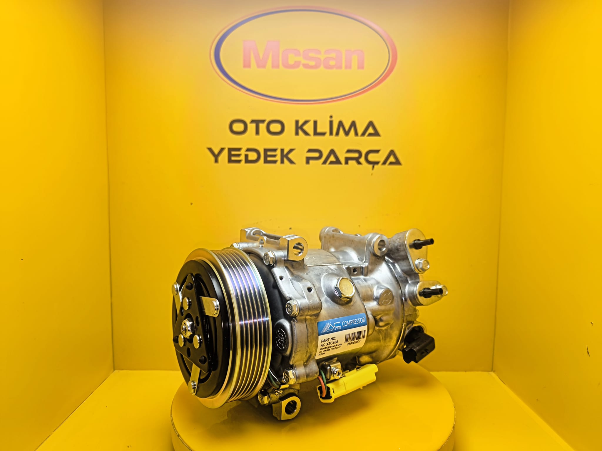 9648238480 Peugeot 407 - Citroen C5 2004-2011 Klima Kompresörü 9648238480 Peugeot 407 - Citroen C5 2004-2011 Klima Kompresörü - Görsel 2