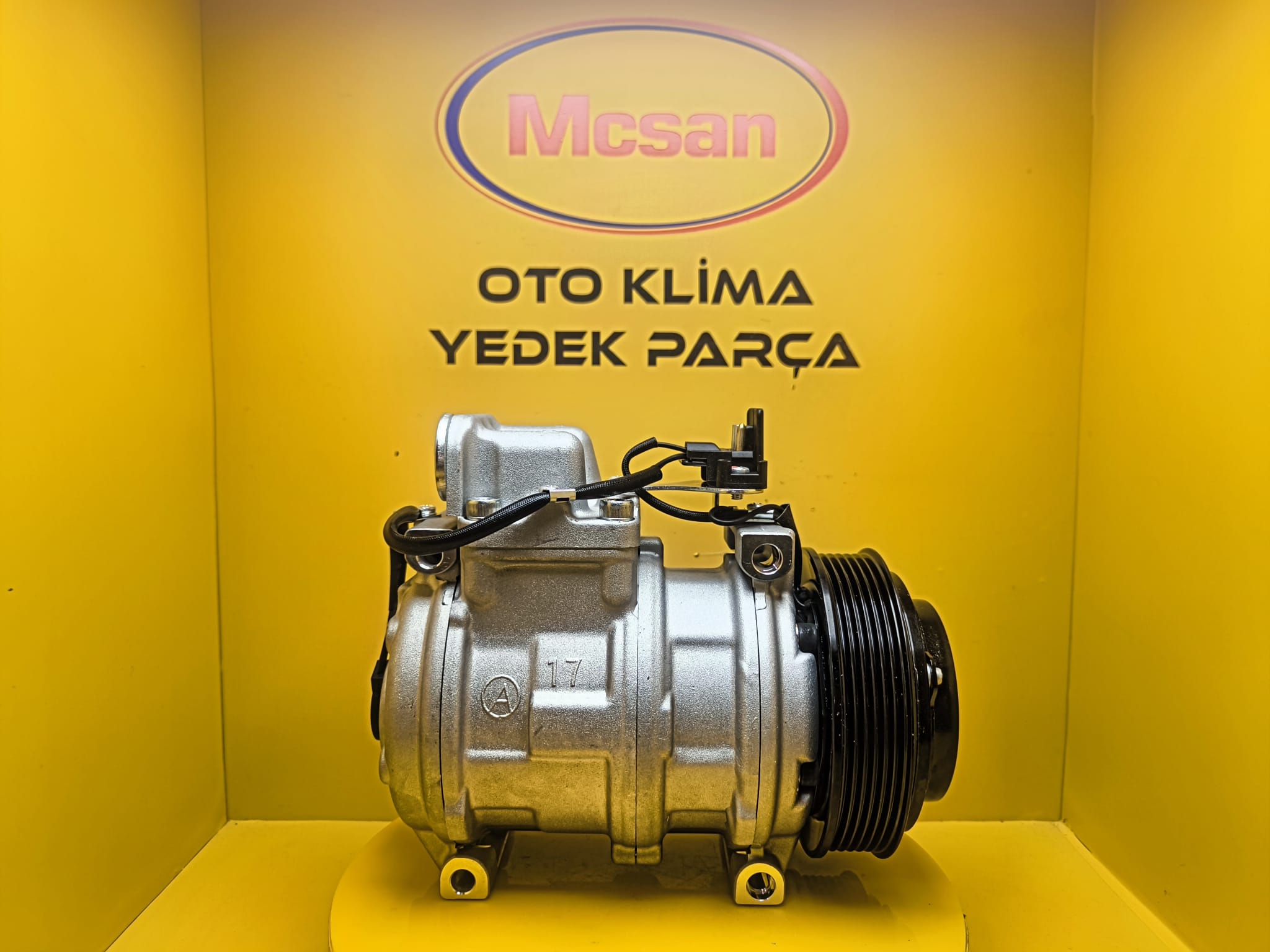 A0002303711 Mercedes W124 Geniş Ayak Klima Kompresörü A0002303711 Mercedes W124 Geniş Ayak Klima Kompresörü - Görsel 3