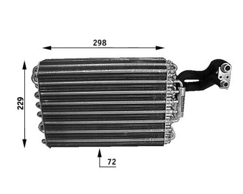 1248300658 Mercedes E Serisi W124 Klima Evaporatörü 1248300658 Mercedes E Serisi W124 Klima Evaporatörü - Görsel 4